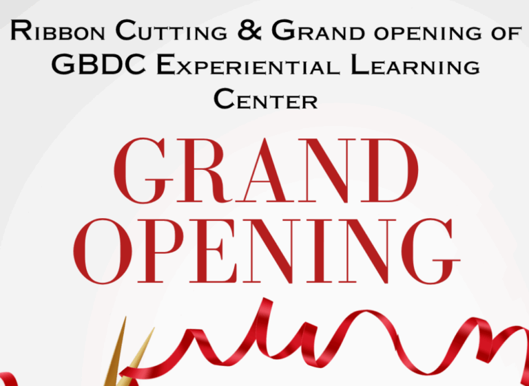 GBDC Experiential Learning Center Grand Opening